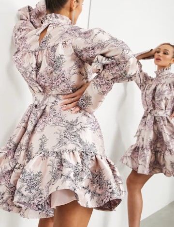 Rochie mini ASOS, roz