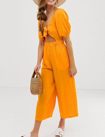 Salopetă ASOS, portocaliu