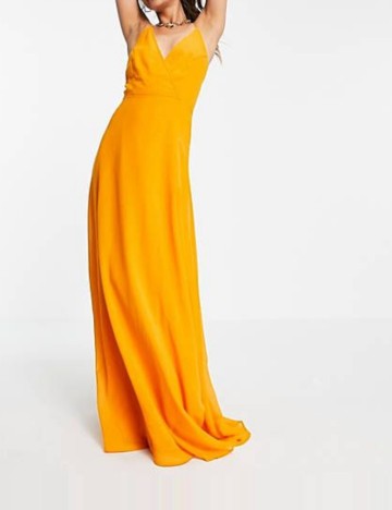Rochie maxi ASOS, portocaliu