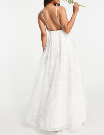 Rochie de ocazie și bridal ASOS, ivory