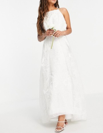 Rochie de ocazie și bridal ASOS, ivory