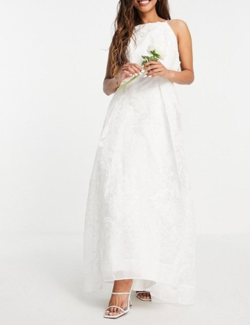 Rochie de ocazie și bridal ASOS, ivory