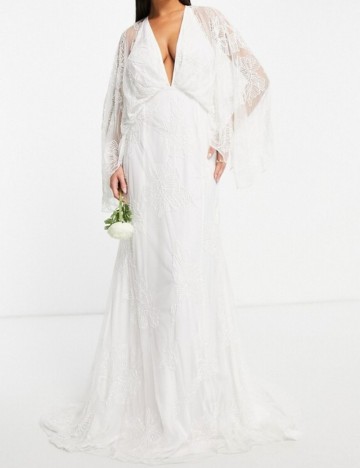 Rochie de mireasă ASOS, alb