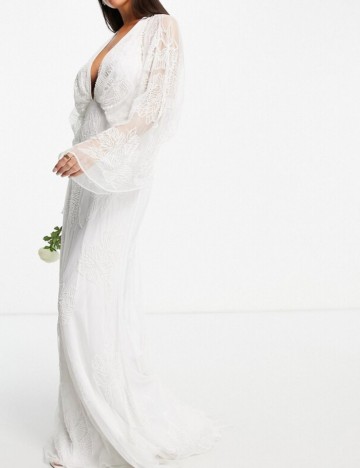 Rochie de mireasă ASOS, alb