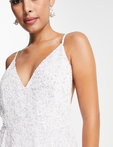 Rochie de ocazie și bridal ASOS, alb