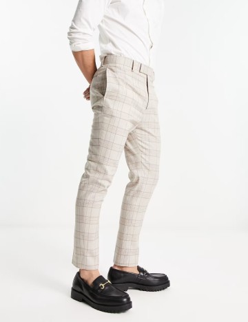 Pantaloni ASOS, crem