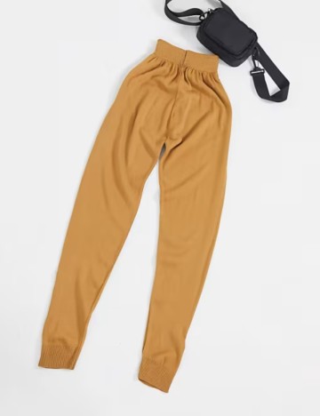 Pantaloni FashionKilla, maro