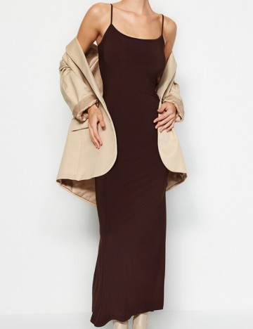 Rochie maxi TRENDYOL, maro
