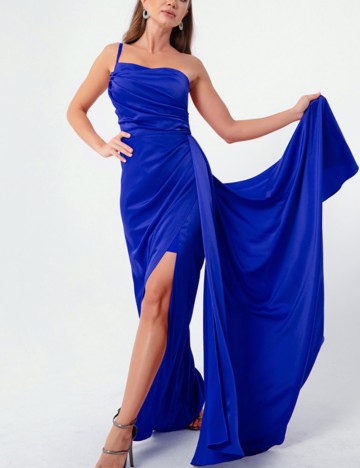 Rochie maxi TRENDYOL, albastru