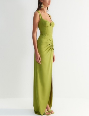 Rochie maxi TRENDYOL, verde