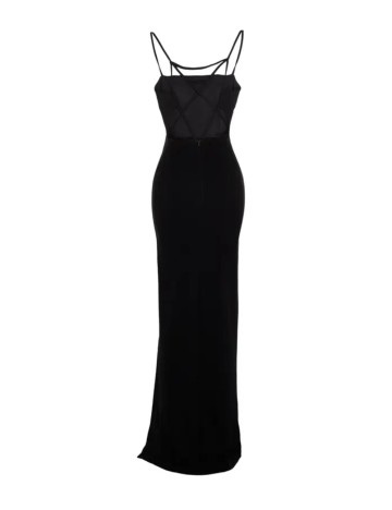 Rochie maxi TRENDYOL, negru