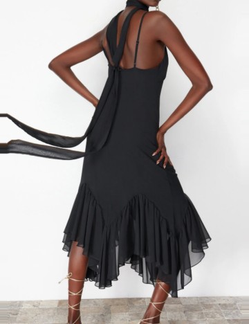 Rochie midi TRENDYOL, negru