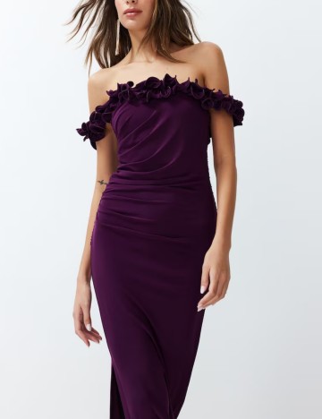 Rochie maxi TRENDYOL, mov