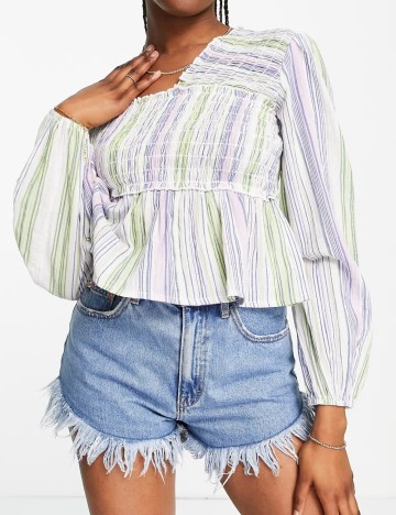 Cămașă ASOS, mix culori