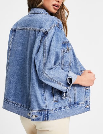 Jachetă De Blugi Missguided, albastru