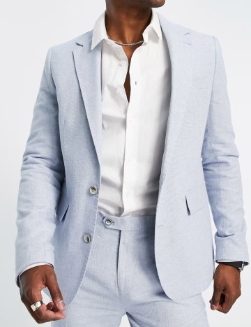 Sacou GIANNI FERAUD, albastru