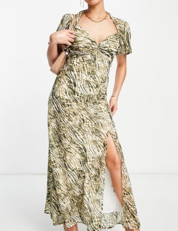 Rochie maxi ASOS, mix culori