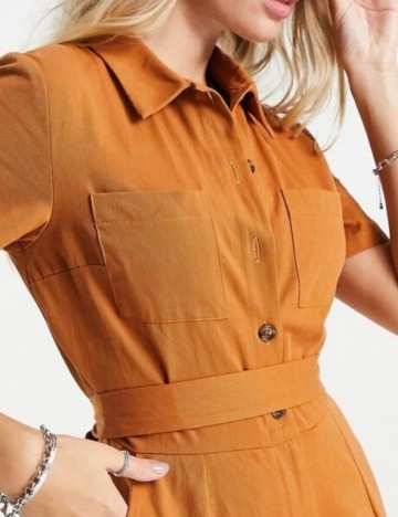 Salopetă lungă ASOS, cărămiziu