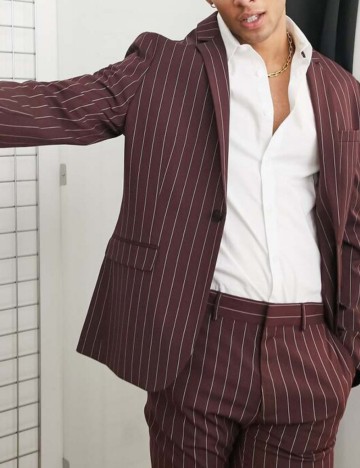 Sacou ASOS, vișiniu