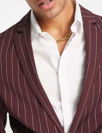 Sacou ASOS, vișiniu