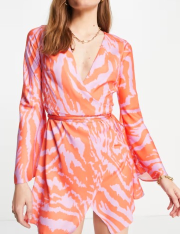 Rochie mini ASOS, mix culori