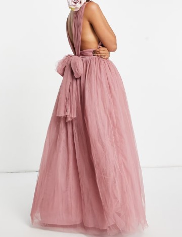Rochie de ocazie ASOS, roz