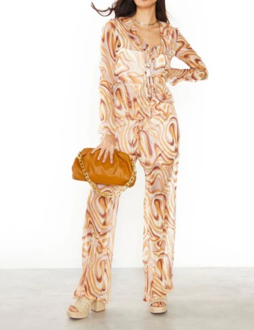 Pantaloni Glamorous, mix culori