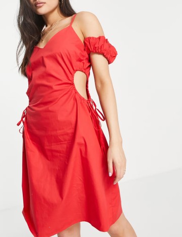 Rochie mini Na'kd, roșu