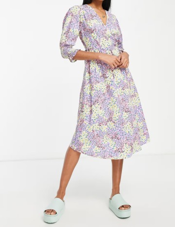 Rochie midi Influence, mix culori