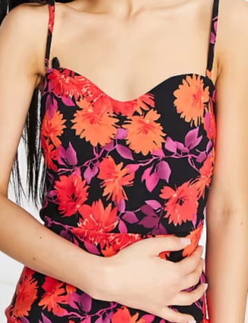 Rochie midi Vesper, mix culori