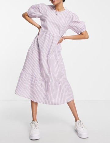 Rochie midi Influence, mix culori