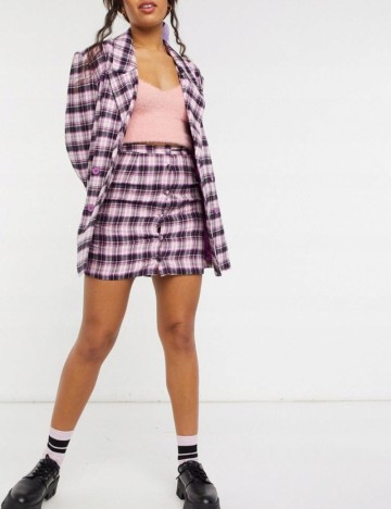 Fustă mini Heartbreak, mix culori