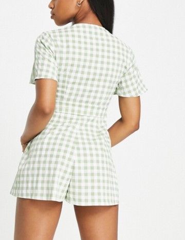 Salopetă scurtă ASOS, mix culori