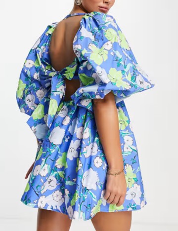 Rochie mini ASOS, mix culori