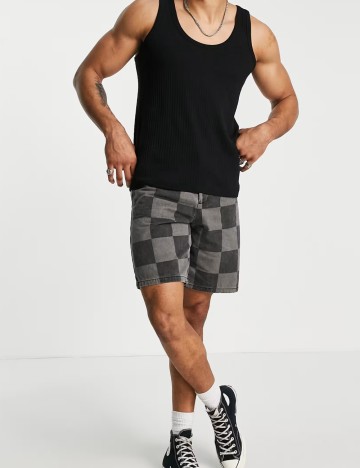 Pantaloni scurți ASOS, gri