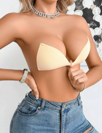 Cupe adezive Shein, bej