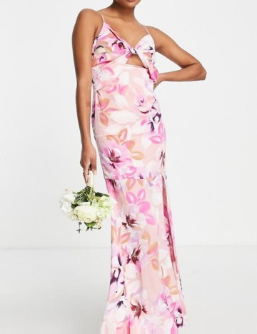 Rochie midi Liquorish, mix culori