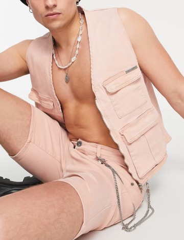 Vestă Liquor N Poker, roz