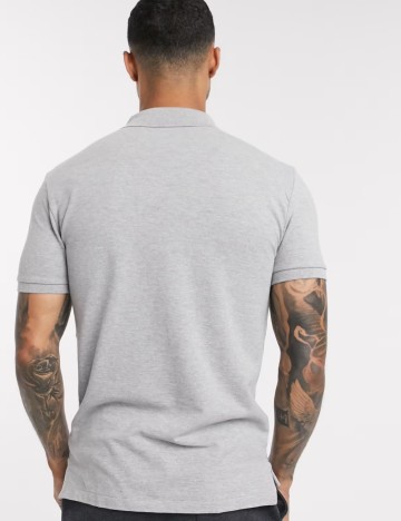 Tricou polo Polo Ralph Lauren, gri