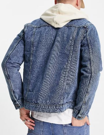 Jachetă De Blugi BRAVE SOUL, albastru