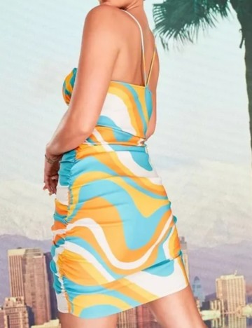 Rochie mini ASOS, mix culori