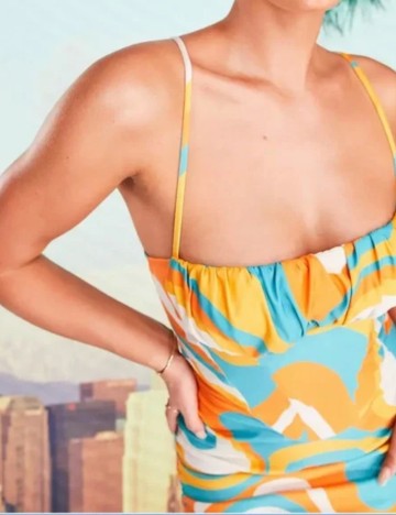 Rochie mini ASOS, mix culori