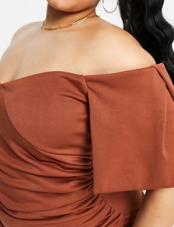 Rochie mini ASOS, maro