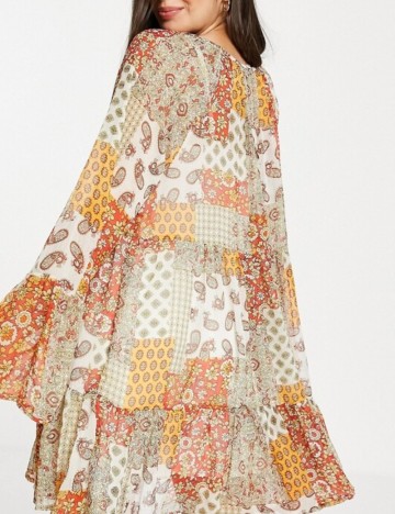 Rochie mini ASOS, mix culori