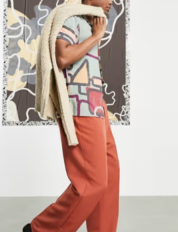 Cămașă ASOS, mix culori