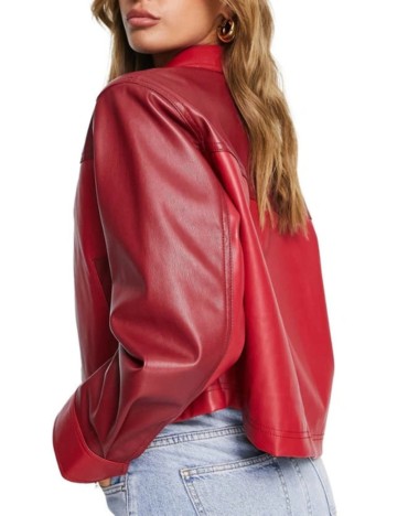 Jachetă ASOS, roșu