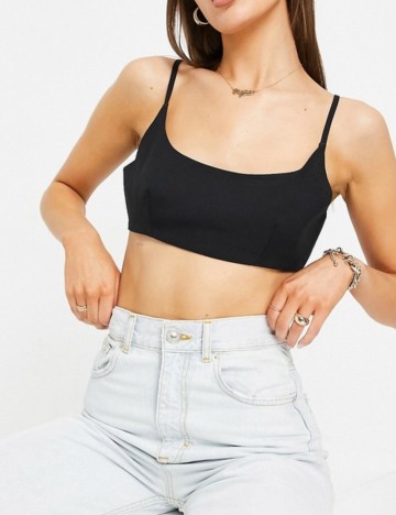 Top ASOS, negru