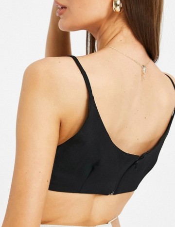 Top ASOS, negru