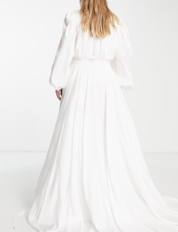 Rochie de ocazie și bridal ASOS, alb