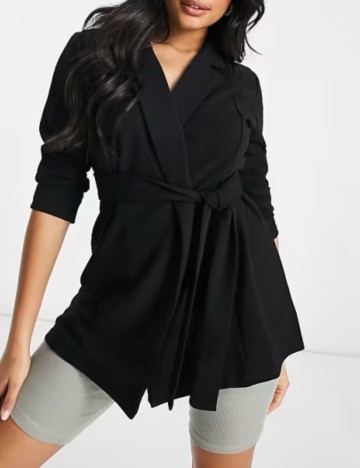 Blazer ASOS, negru
